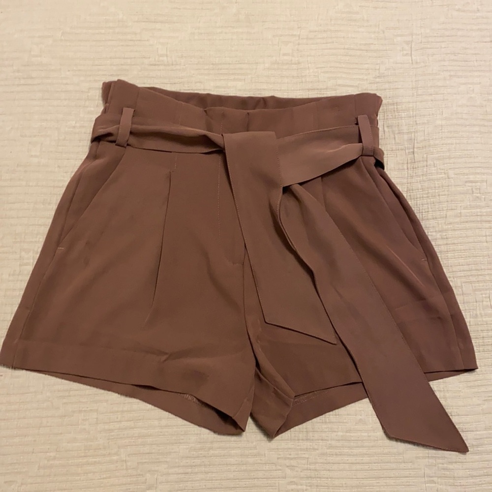 Brown dressy shorts
